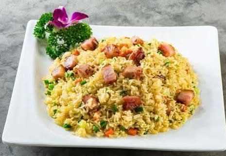 F01_BBQ Combination Fried Rice  BBQ炒饭